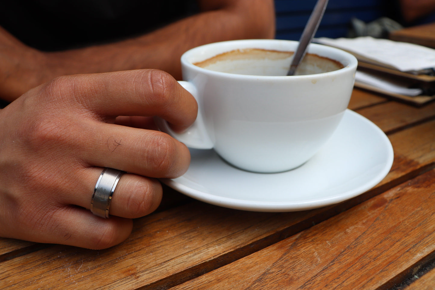 Titanium Ring with Megumi's Ten Shadows